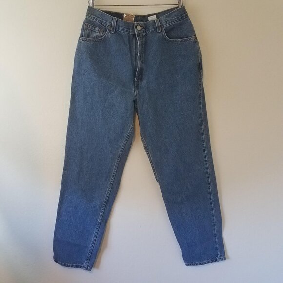 Levi's 550 Jeans Women's 14 MIS M Medium Red Tab Relaxed Fit Tapered Made in USA - Picture 1 of 14